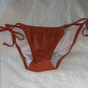 PINK Victoria's Secret Orange Bikini Bottom